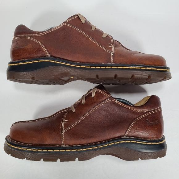 Dr. Martens 11232 Split Front Casual 3-Eyelet Oxford Shoes Brown Men's Size 11 - Picture 7 of 10